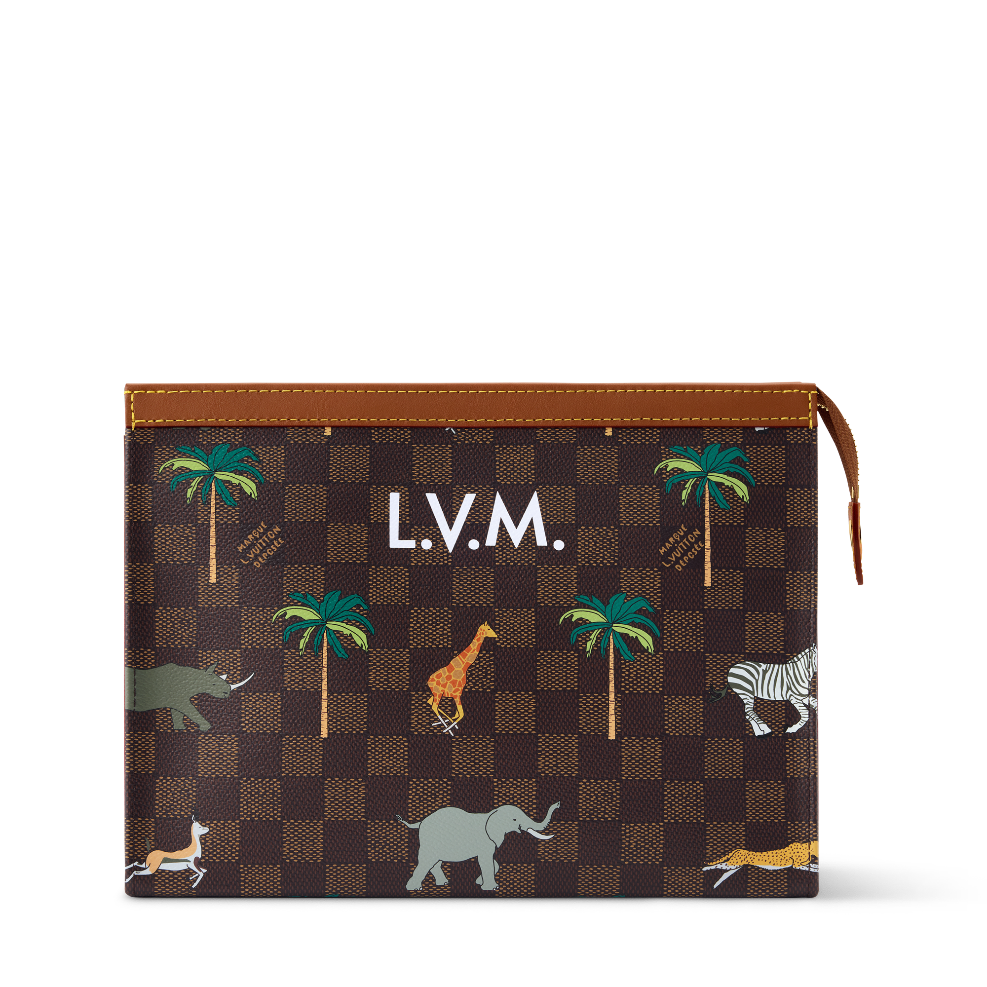 Pochette Voyage MM x The Darjeeling Limited Other Damier Canvas